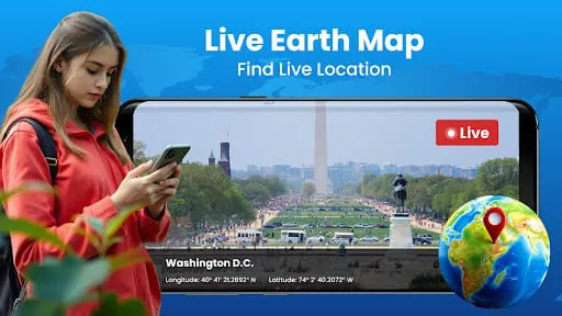 Live Earth Map & Speedometer