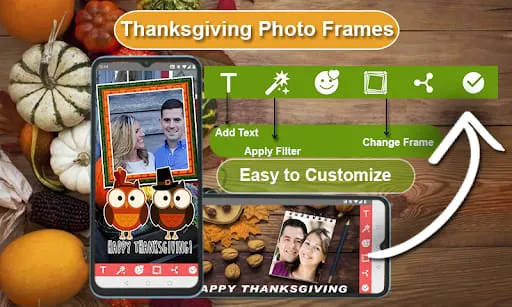 Thanksgiving Photo Frames