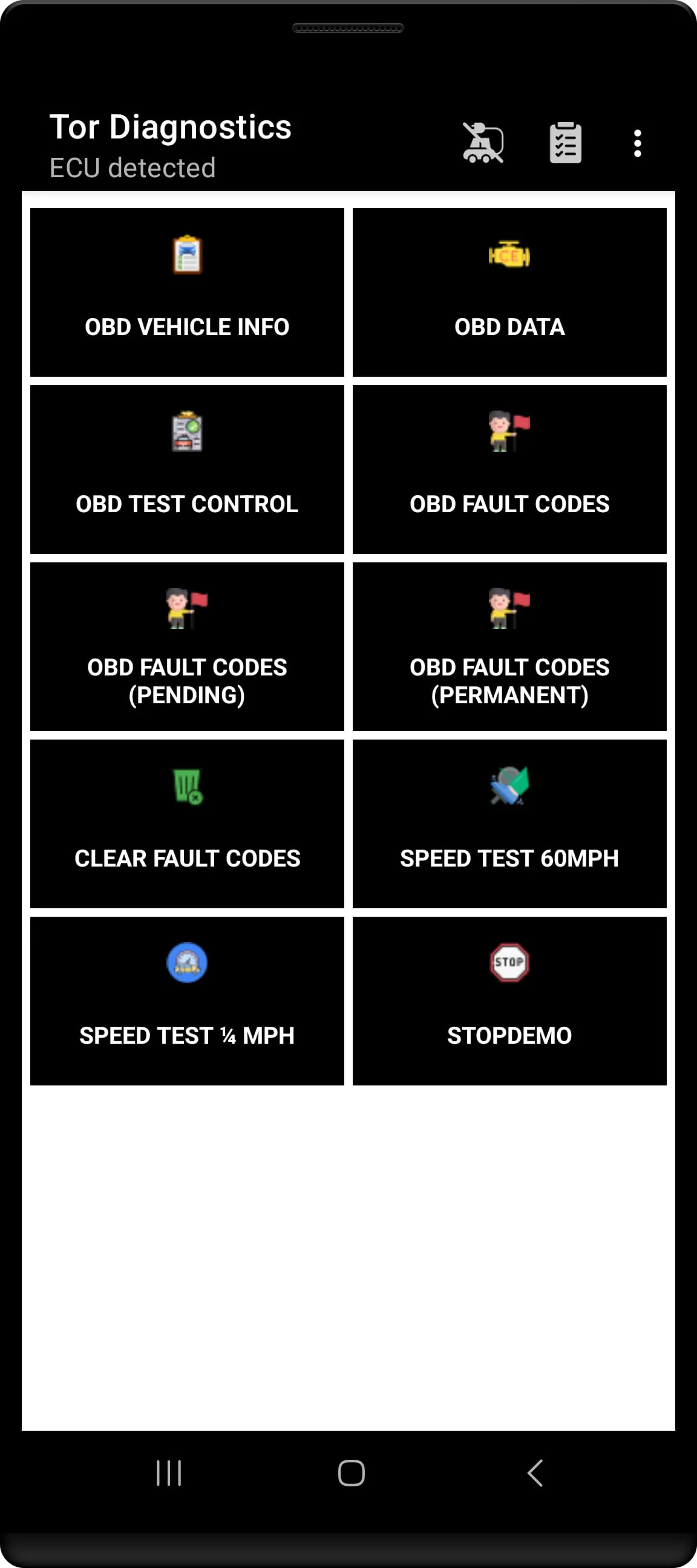 Tor OBD2 Diagnostics