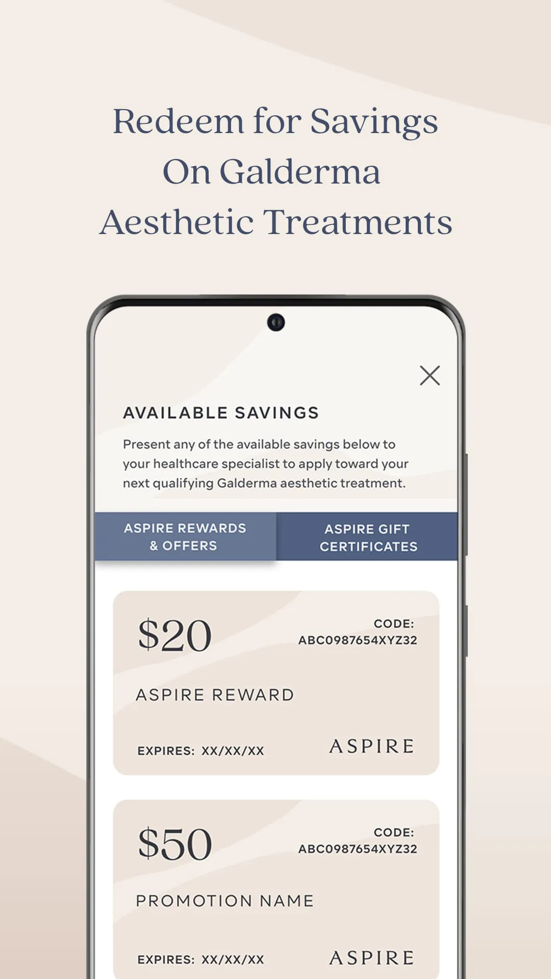 ASPIRE Galderma Rewards