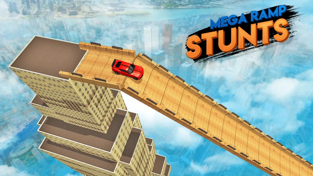 Mega Ramp Stunts : Car Game