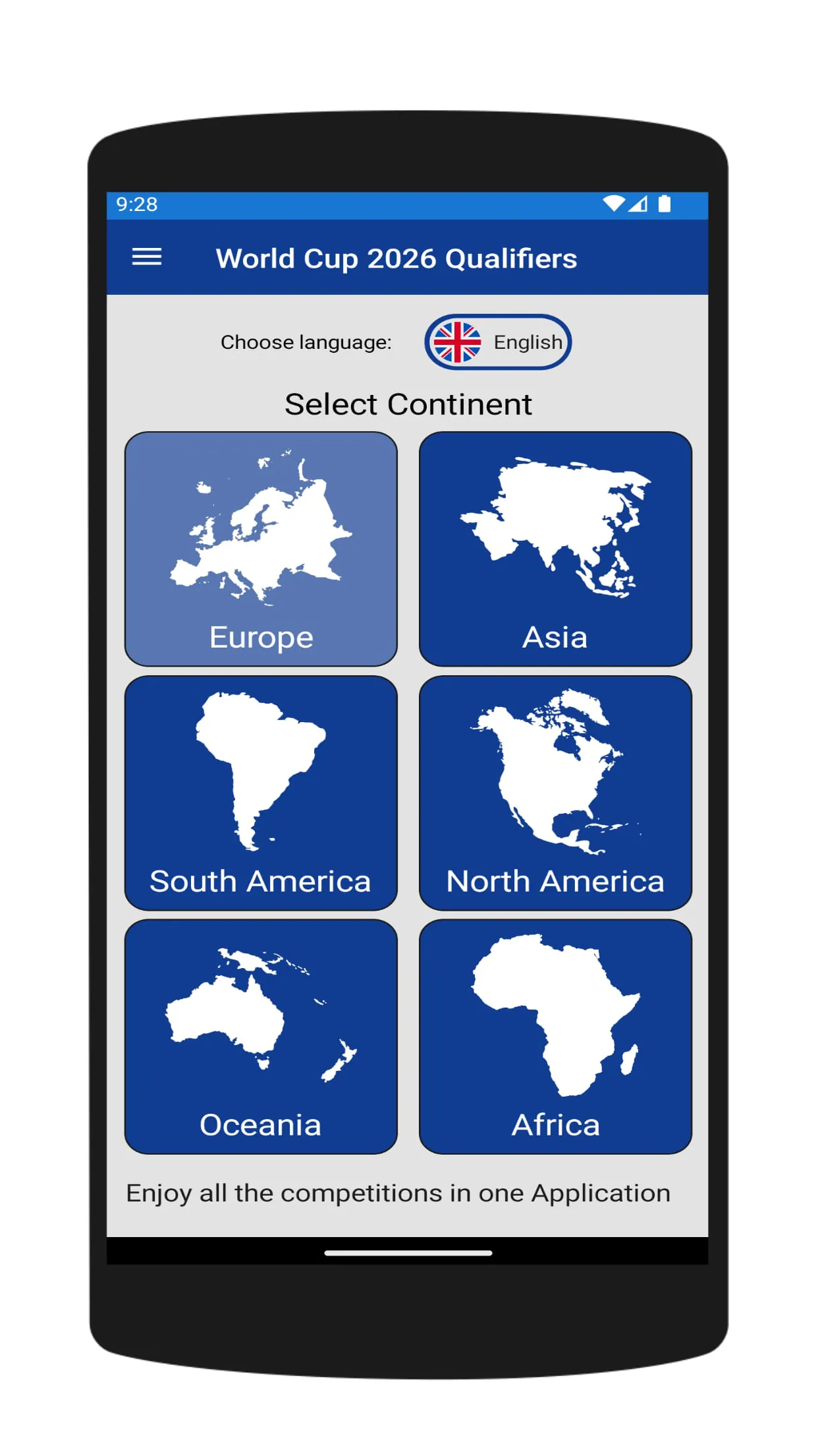 Football Cup 2026 Qualifiers