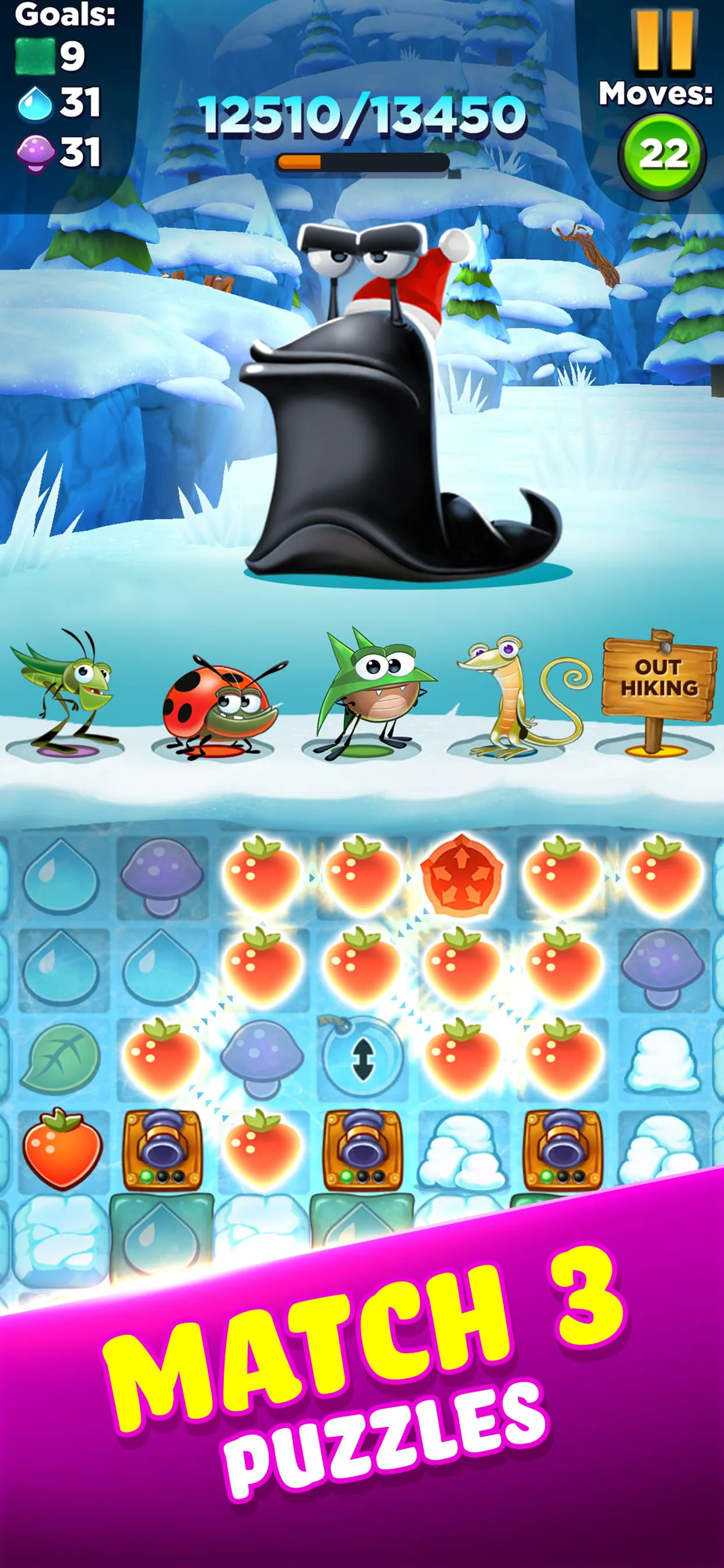 Best Fiends - Match 3 Puzzles