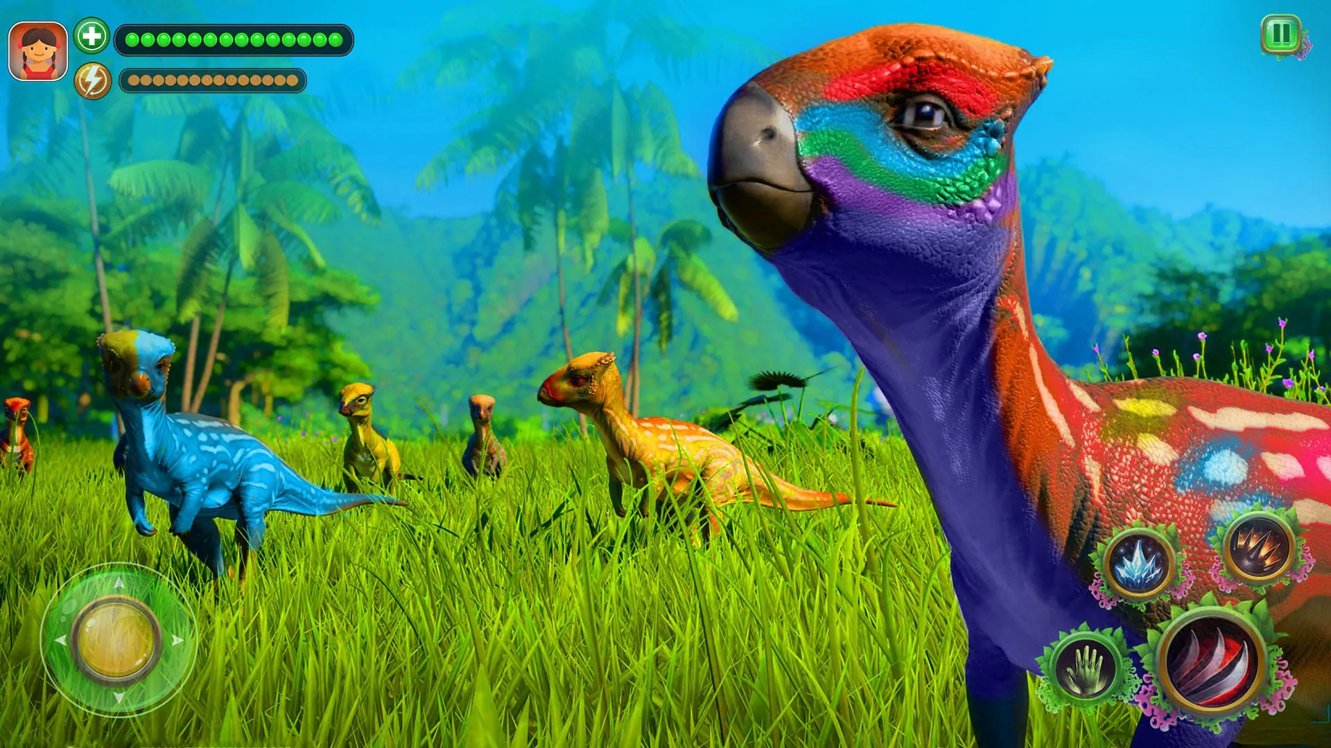 Real Dino game: Dinosaur Games