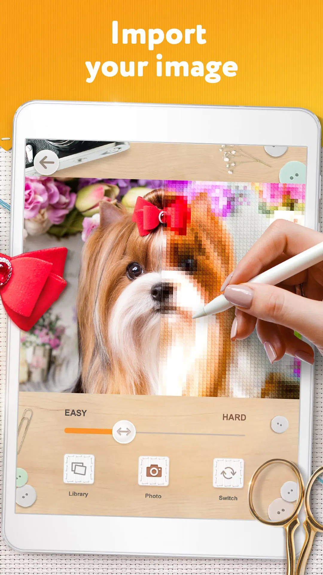 Magic Cross Stitch: Pixel Art