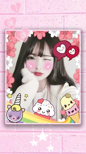 Blush: red cheeks, shy face, k