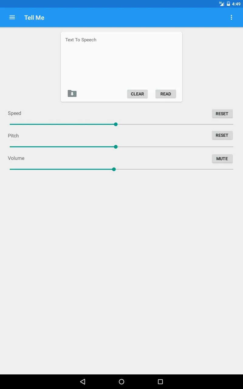 Tell Me - Text To Speech