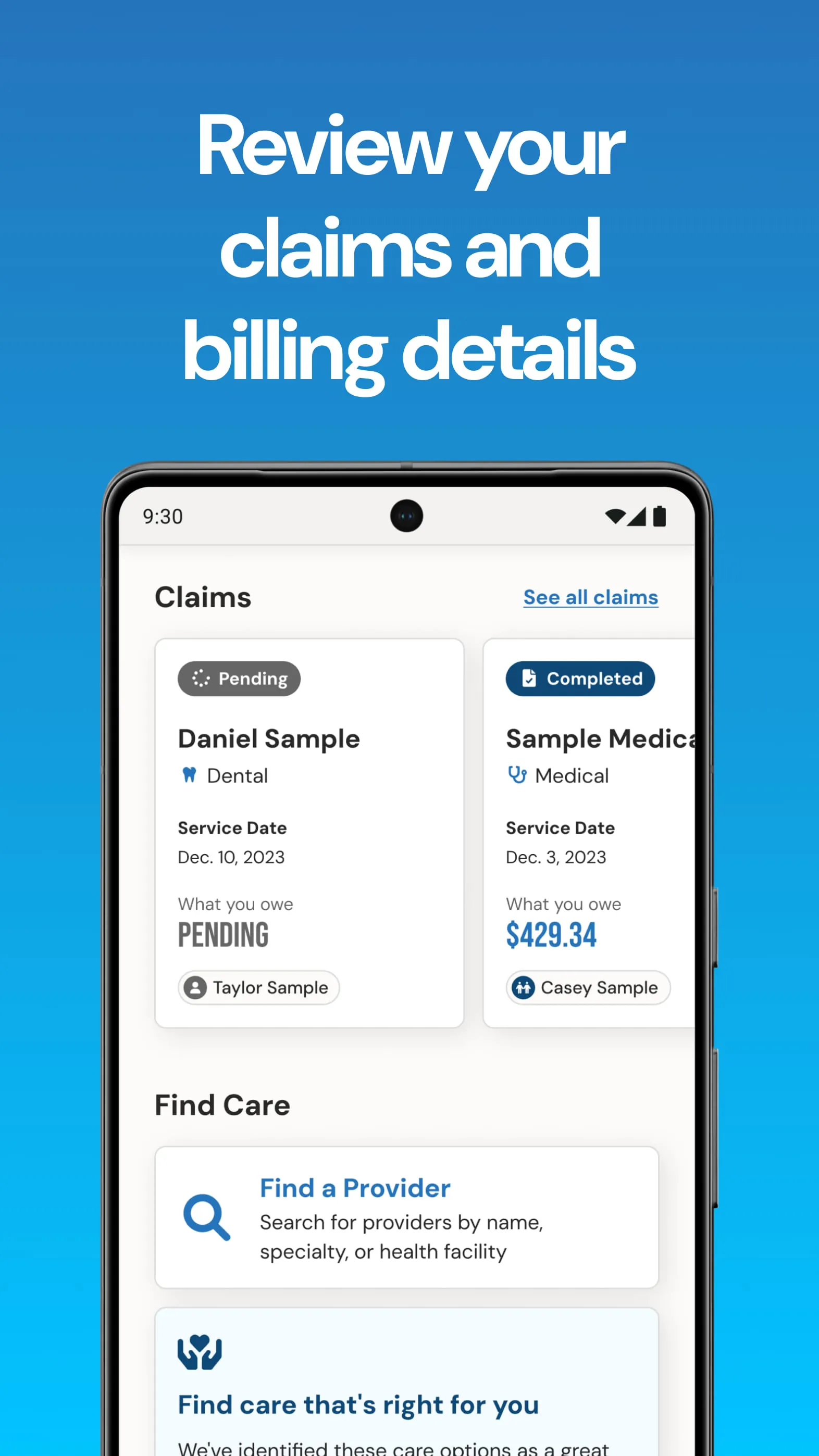 BCBSMA MyBlue Member App