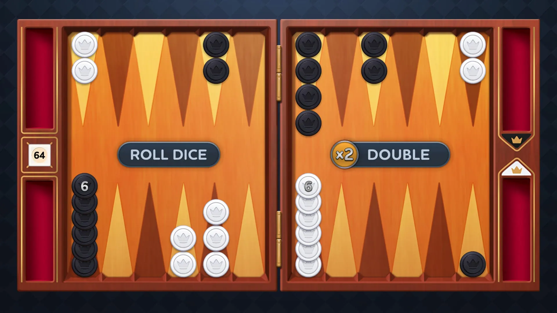 Backgammon: Dice Board Game