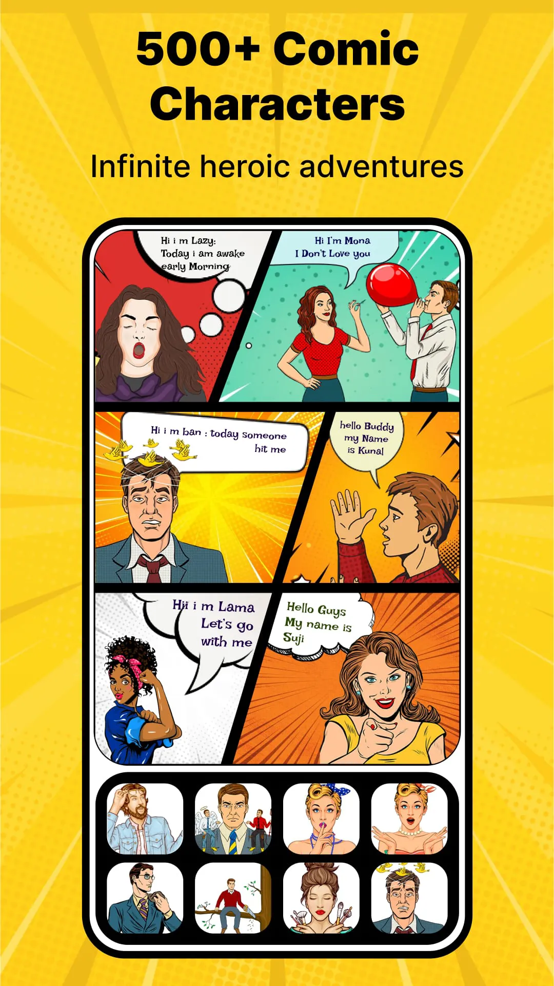 Cartoon Comic Strip Maker