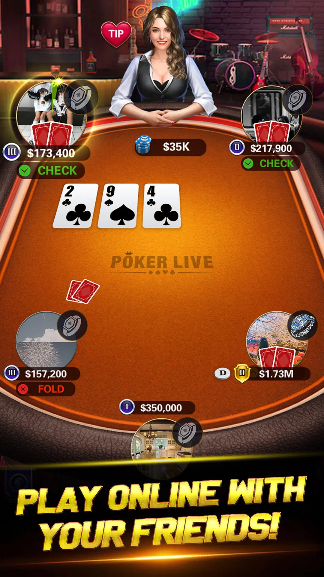 Poker Live: Texas Holdem Game