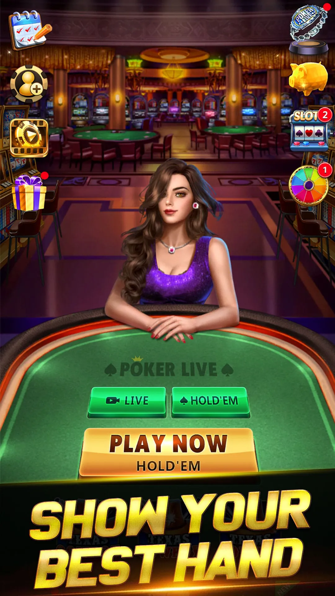 Poker Live: Texas Holdem Game