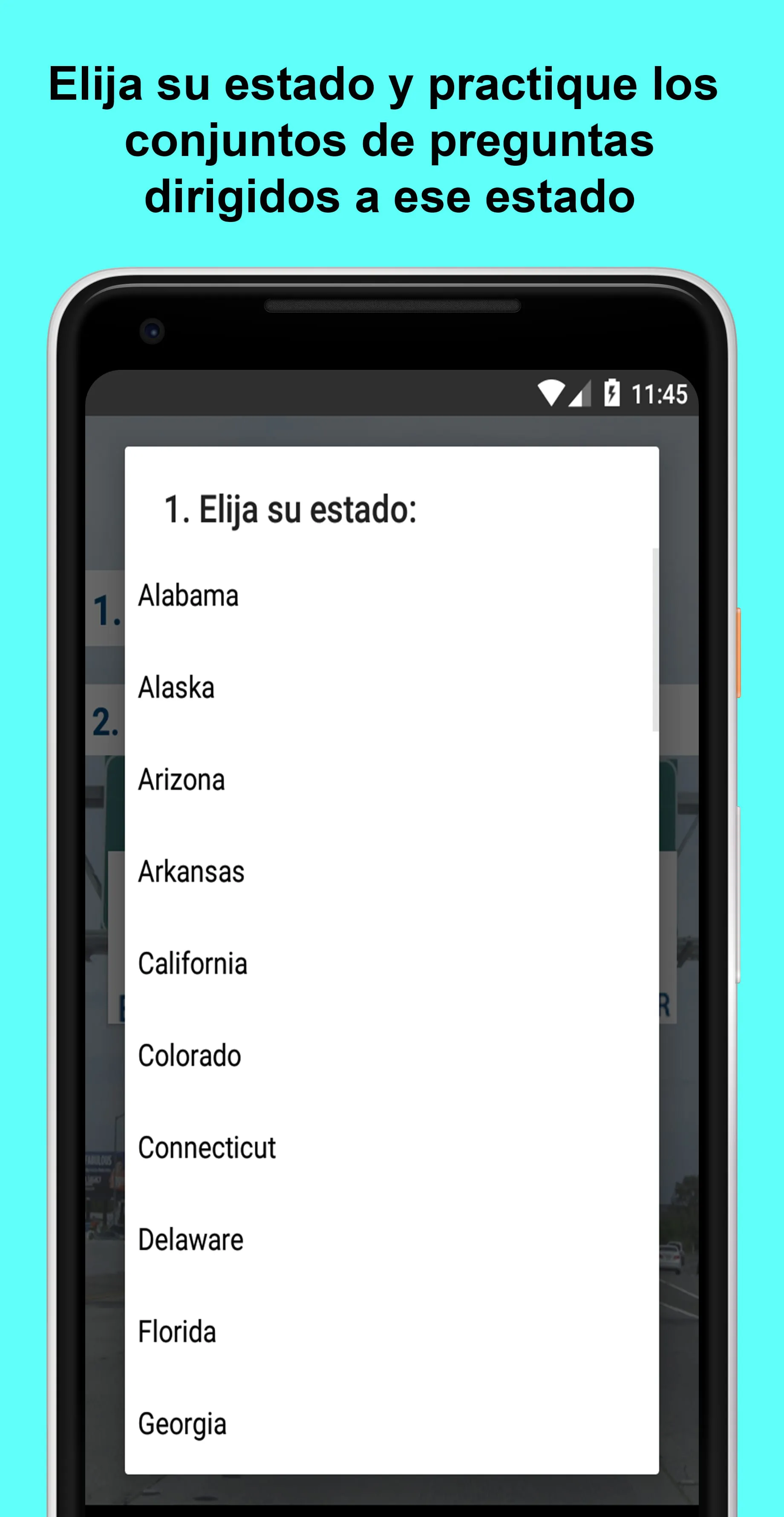 Examen de Manejo EE UU 2024