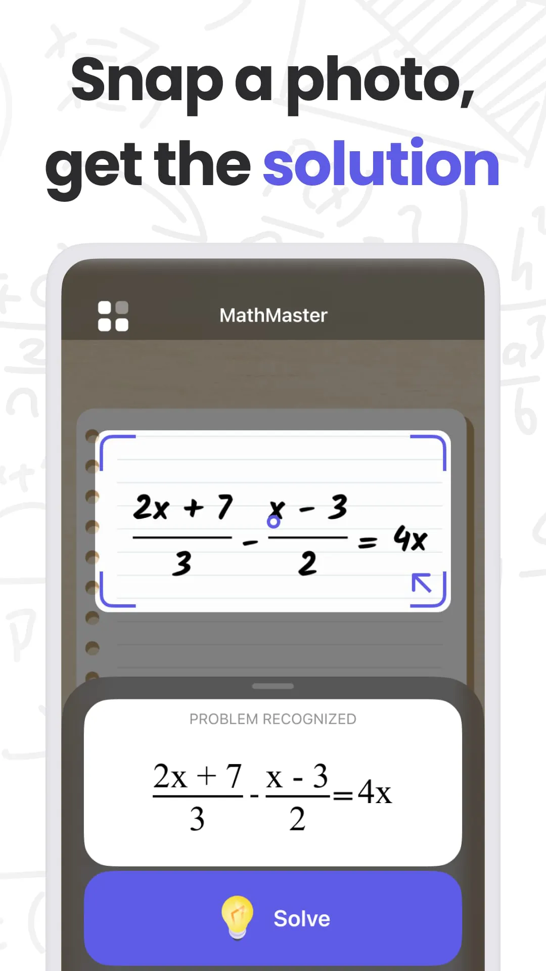 MathMaster: Math Solver & Help