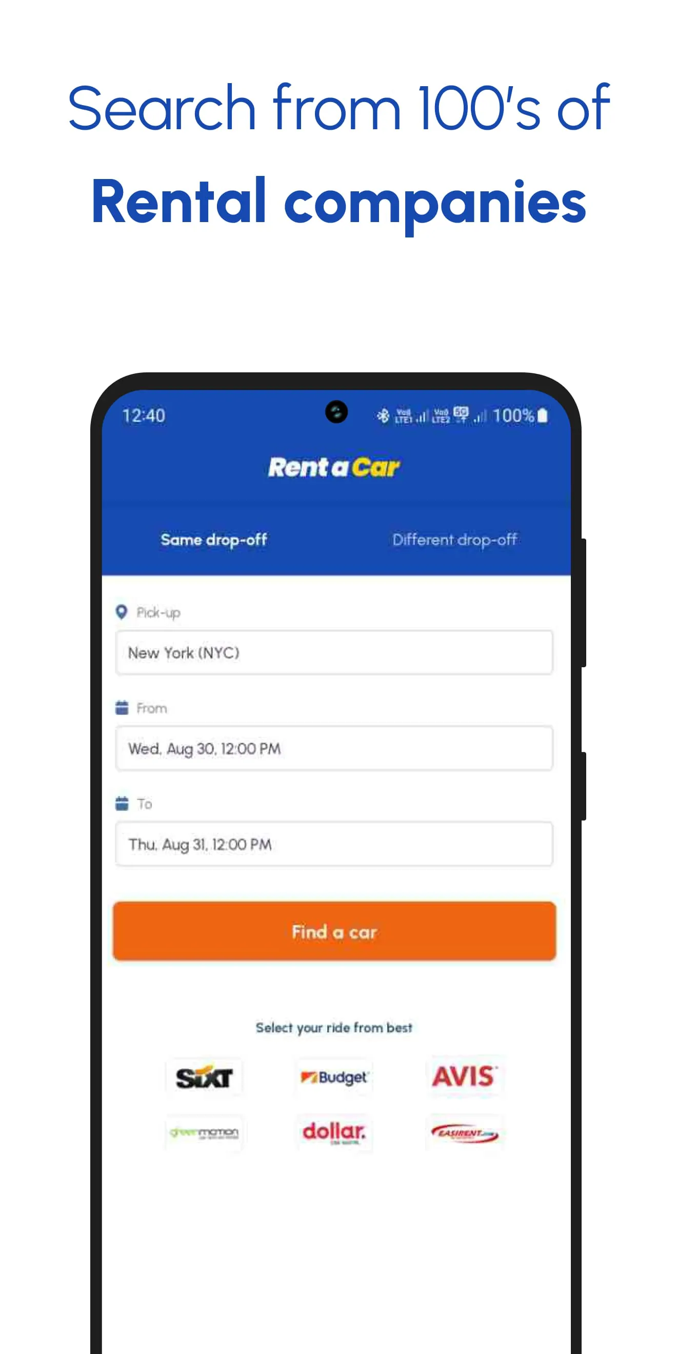 Rent a Car・Cheap Rental Cars