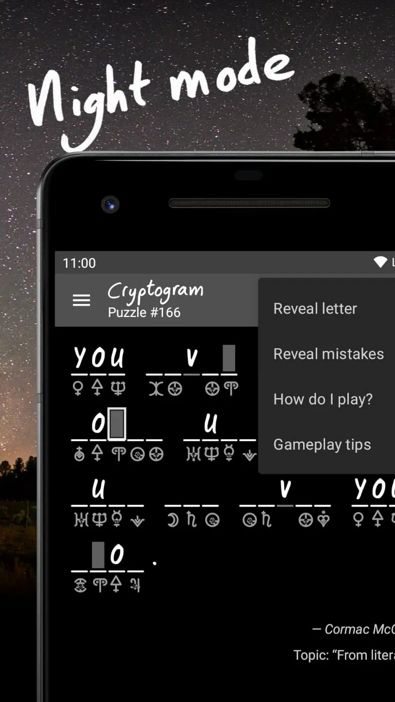 Cryptogram - puzzle quotes