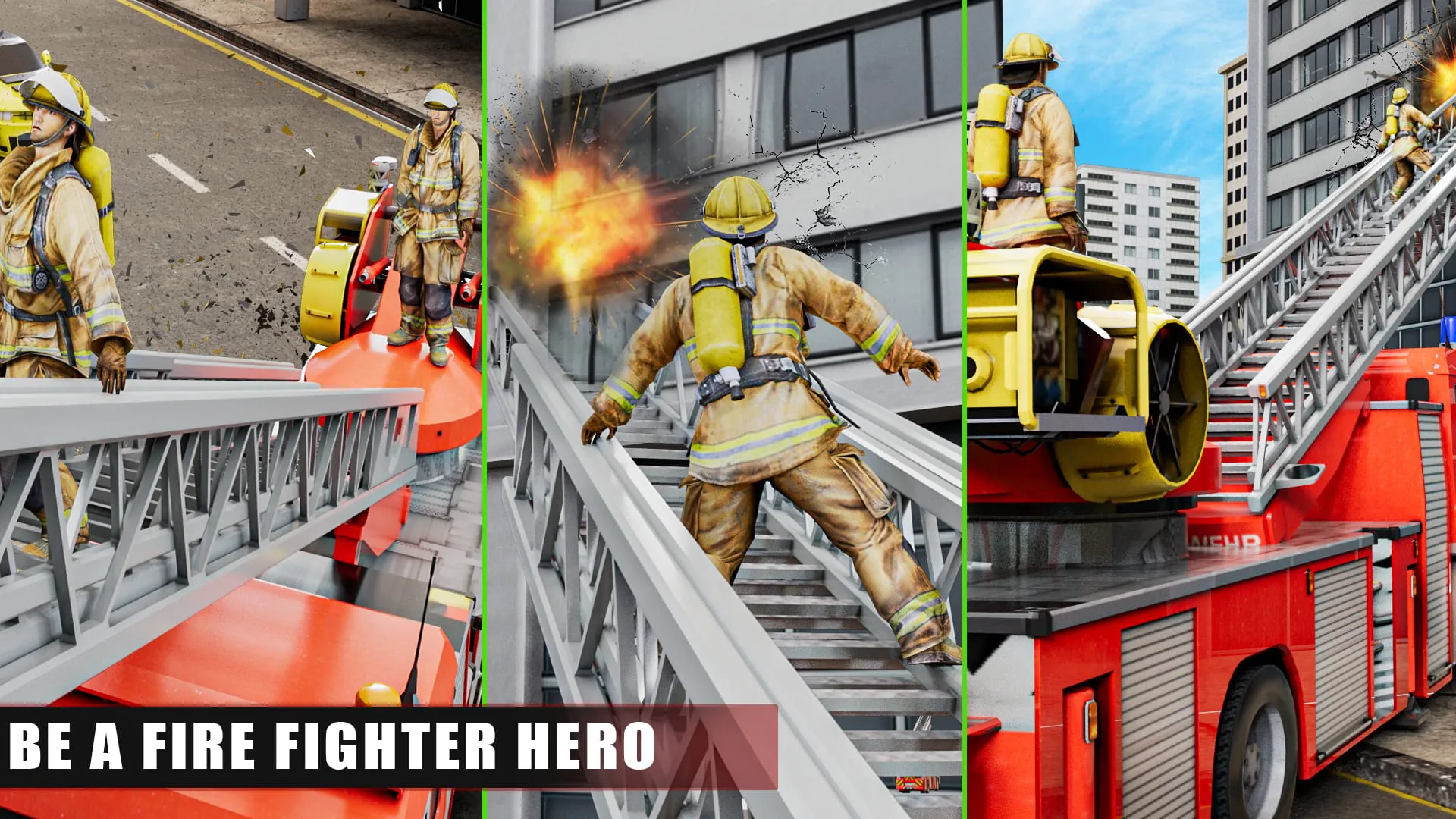 Fire Truck Games & Rescue Game