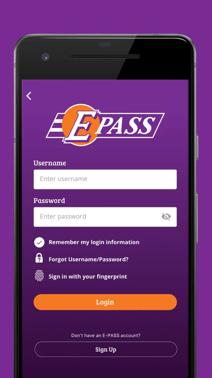 E-PASS Toll App