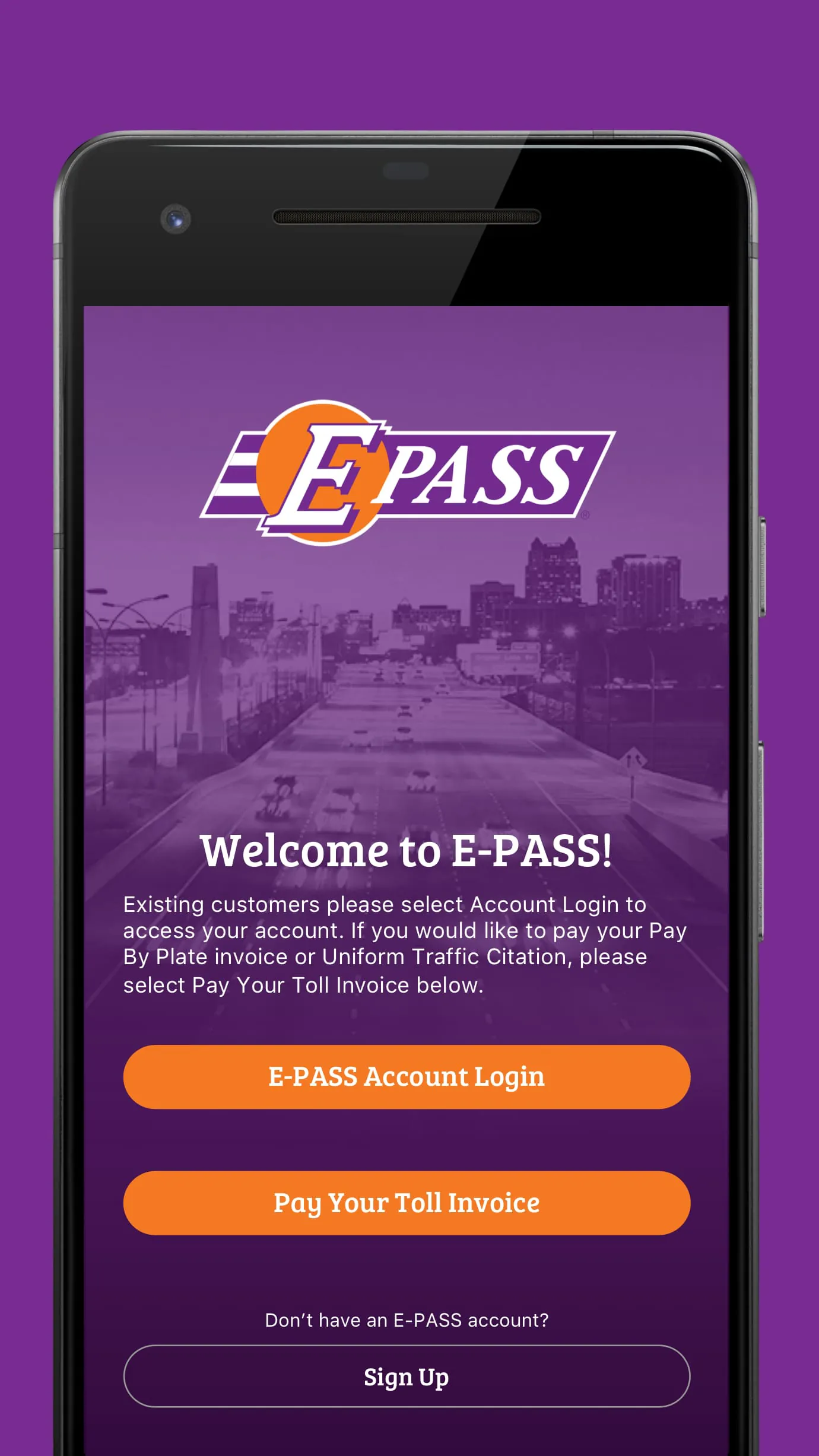E-PASS Toll App