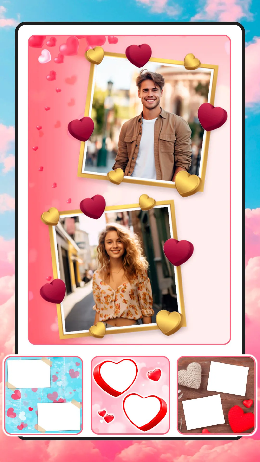 Photo frame app, collage maker