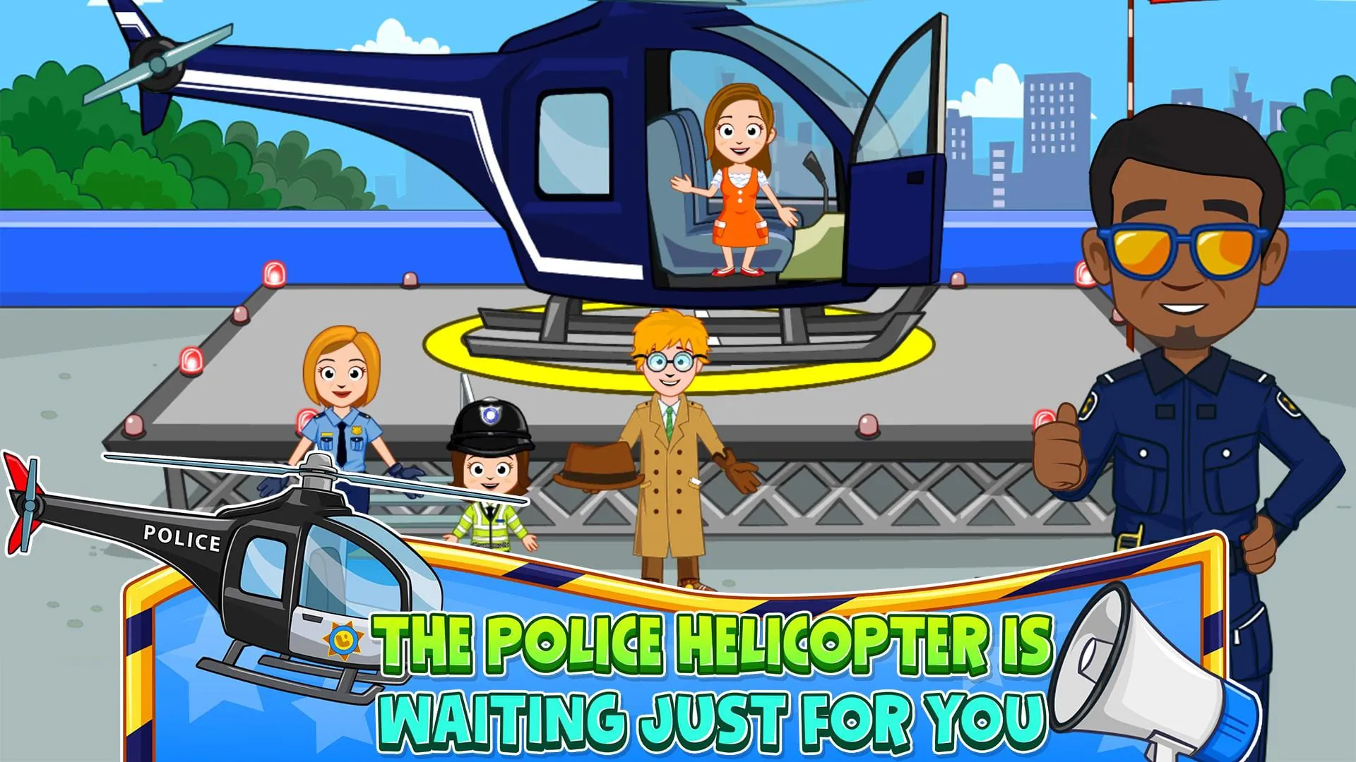 My Town: Police Games for kids